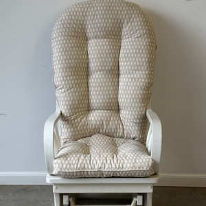 glider rocker cushions with replacement cushions in nadia sand fabric
