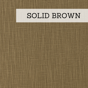 solid brown fabric swatch for glider rocker, wingback rocker or rocking chair replacement cushions, arm rest covers or ottoman cushions
