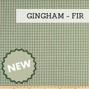 swatch of fir green gingham fabric for glider rocker replacement cushions, wingback glider replacement cushions, traditional rocking chair cushions, arm rest covers or ottoman cushions