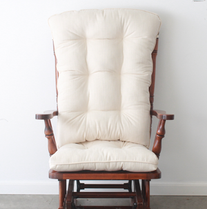 Glider Replacement Cushions for a Square Top Glider Rocker or Rocking Chair