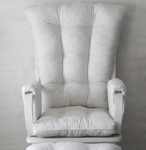 Glider Replacement Cushions for a Square Top Glider Rocker or Rocking Chair