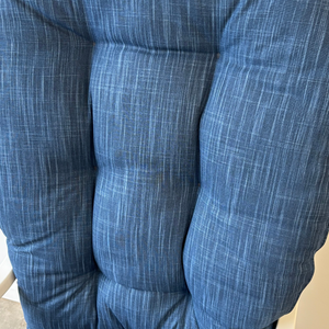 glider rocker with solid navy blue glider replacement cushions