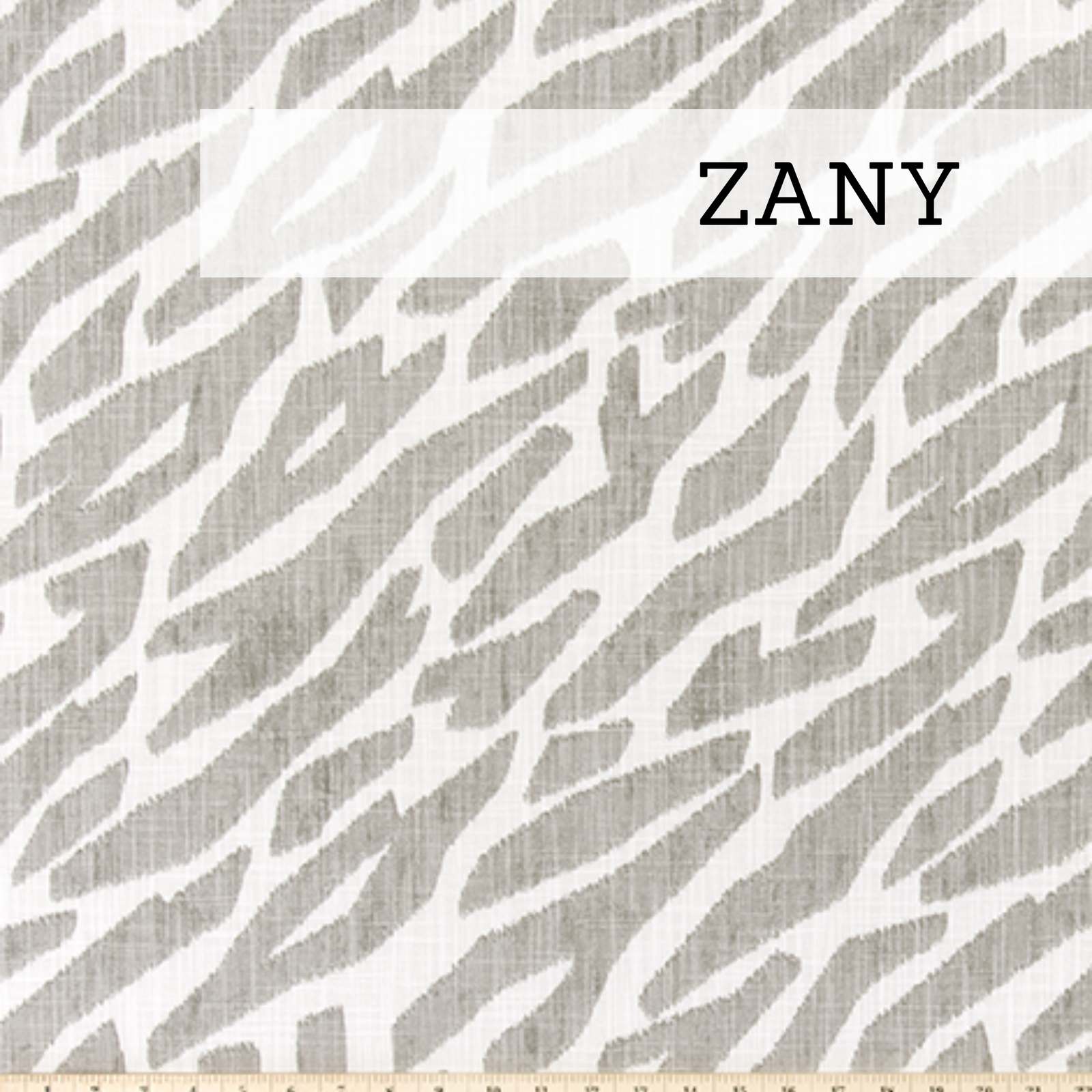 glider rocker replacement cushion custom fabric in zebra print